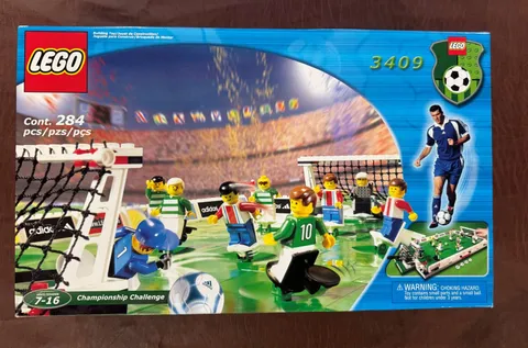 LEGO Soccer 3409 Championship Challenge Brand New Sealed NISB Good Condition