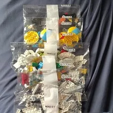 LEGO Multicolor Bulk Parts Lot Polybag NGAZ Series Light Kit MPNs