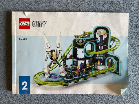 lego city: Instruction Book 2 robot world roller-coaster park 60421