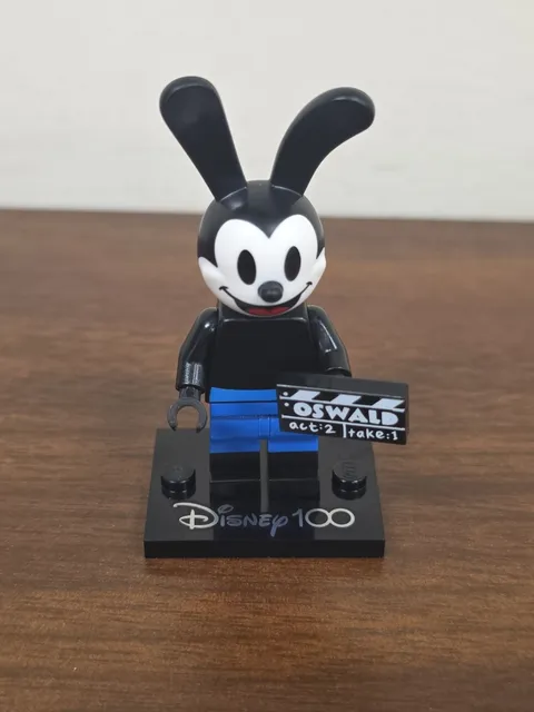 Lego Oswald the Lucky Rabbit Collectible Minifigure Disney 100 CMF Complete