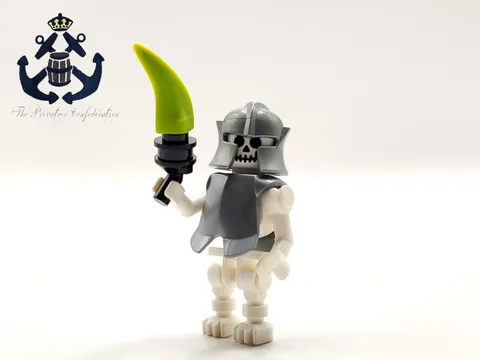 LEGO 2024 Dungeons & Dragons Minifigure Skeleton + Silver Armor idea187 21348
