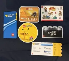 SDCC 2026 Comic Con Exclusive Pokemon Mos Eisley Sticker Asst Boarding Pass