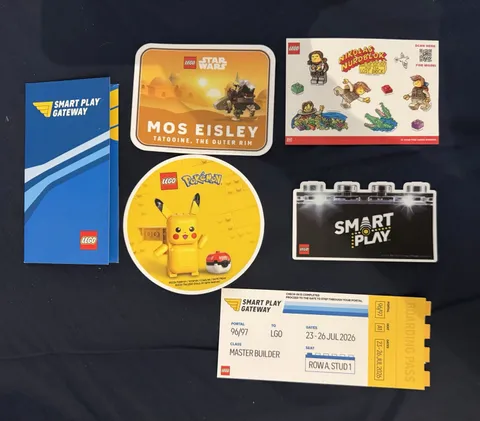 SDCC 2026 Comic Con Exclusive Pokemon Mos Eisley Sticker Asst Boarding Pass