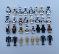 LEGO STAR WARS: THE CLONE WARS MINIFIGURES LOT – 32 FIGURES