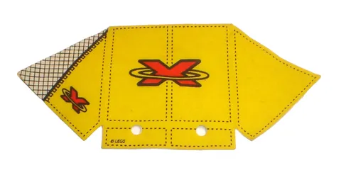Authentic LEGO 6584 - Cloth Tent, Extreme Team - Yellow - Good Condition