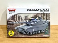 OXFORD Merkava MK4 BM35244 Israel IDF Main Battle Tank Military Block Toys Korea