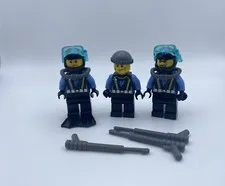 Lego Aqua Raider Divers aqu025 etc Mini Figures Lot of 3- Aquazone