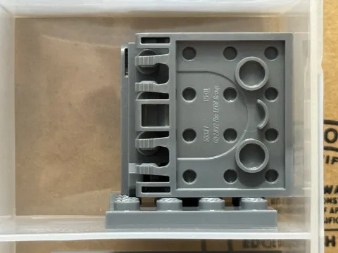 LEGO Parts - Dark Bluish Gray Hinge 3 x 4 Locking 2 Fingers - No 44570 - QTY 5