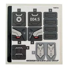 NEW LEGO | Sticker Sheet for Set 76124 War Machine Buster