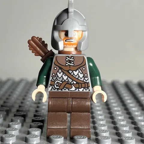 LEGO Lord of the Rings: Rohan Soldier 10054, lor009, 9471  2012 LOTR 3E