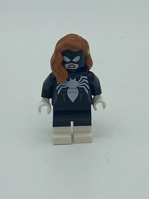new LEGO Spider-Woman Minifig from Spider-Man vs. Venom Muscle Car 76309