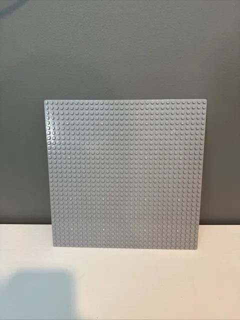 LEGO Bricks & More Grey Building Plate 32x32 Studs 10”x10” Retired