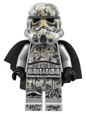 LEGO® Minifigure Star Wars sw0927 Mimban Stormtrooper Male Light Nougat Head Sco