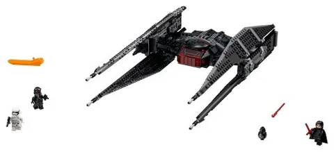 RETIRED: LEGO Star Wars 75179 Kylo Ren's TIE Fighter - Complete. No box/manual