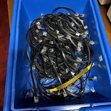 Lot of 86 LEGO Mindstorms EV3 NXT Connector Cable Parts Various Length/Multiples