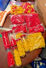 LEGO Red & Yellow Building Pieces 12lb LOT Variety ~ Vintage ~ Smoke Free Home