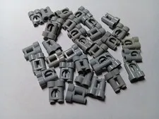 LEGO BULK LOT OF 32 LIGHT BLUISH GRAY MINIFIGURE UTENSIL BINOCULARS #30162