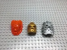 Lego Bioncle Masks. HTF, Rare. VGC See Pictures For Condition.