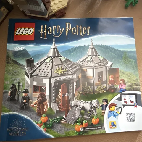 LEGO Harry Potter 75947 Hagrid's Hut: Buckbeak's Rescue 496pc Box + Instr