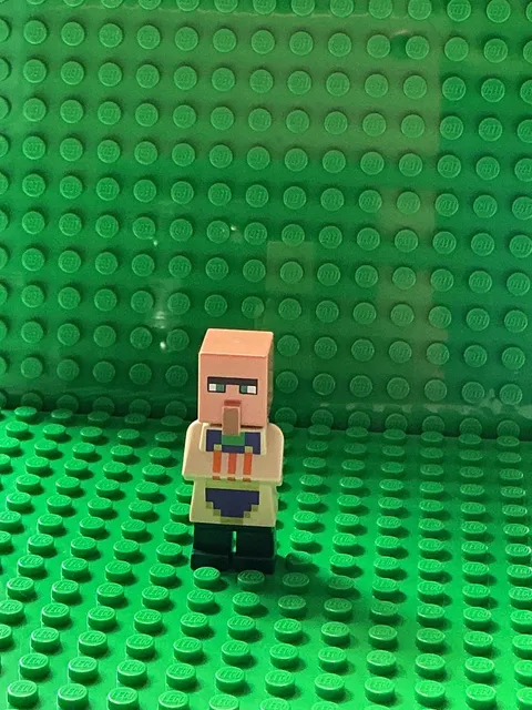 Lego Minifigure - Minecraft Villager (Cleric) - Desert Biome Outfit min076