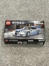 Lego Brand New Speed Champions 76917 2 Fast 2 Furious Nissan Skyline GT-R (R34)