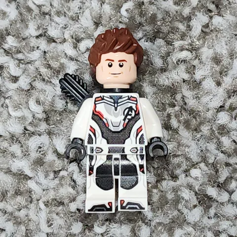 LEGO Marvel Minifigure - Hawkeye Avenger - White Jumpsuit 76126
