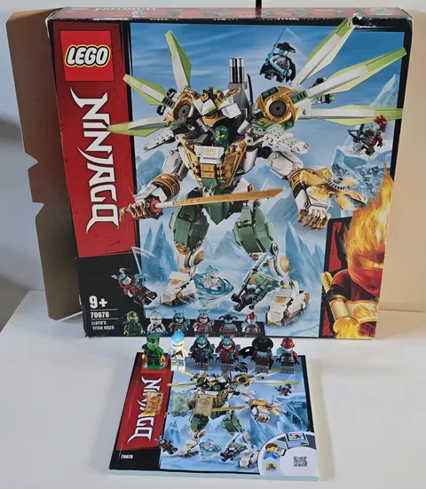 Lego Ninjago Lloyd's Titan Mech 70676 with minifigures, bundle, original box, Lloyd, Vex
