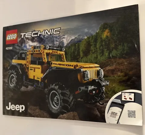 Lego Technic Manual Only 42122