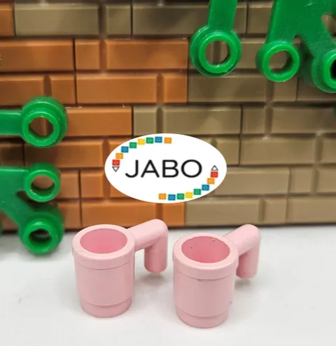 (S12/1/15) LEGO 3899 Utensil Cup Mug Pink