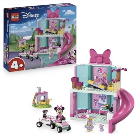 LEGO - Disney Minnie’s Pet Hotel 4+ Toy Minnie Mouse Building