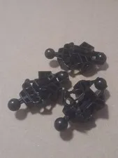 Lego Bionicle Vahki Leg Lower Section Black Lot 3x 47328