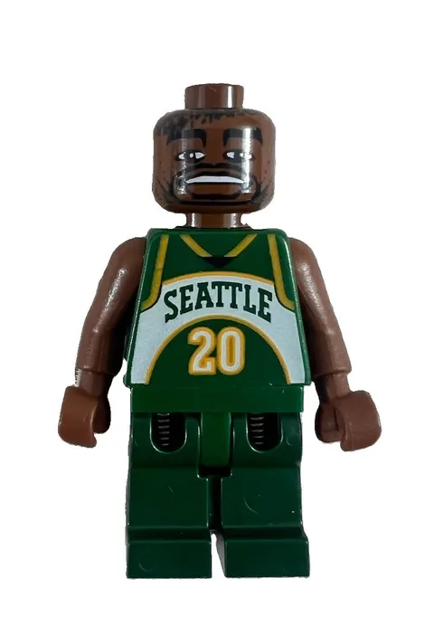 LEGO Gary Payton Seattle Supersonics 20 2003 NBA Collectors #3 3562 nba007 New
