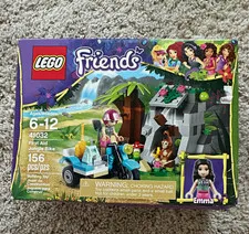LEGO Friends 41032 First Aid Jungle Bike 156pc Jungle Rescue Emma Ages 6-12