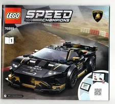 Lego ~  Instructions Manual Booklet Only ~ Speed Champions 76899 Book 1