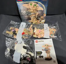 LEGO Harry Potter: Dobby the House-Elf (76421) - Complete Opened Damaged Box