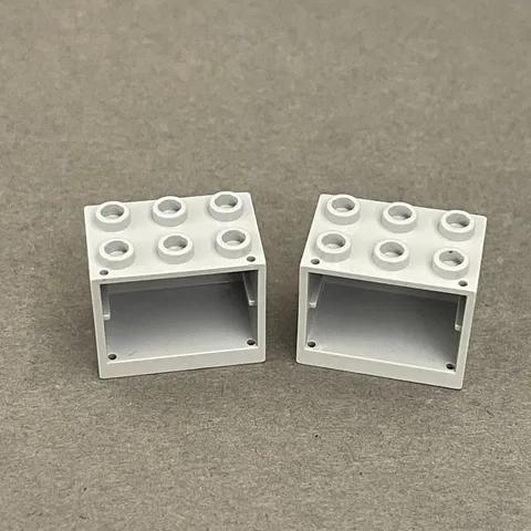Lego 92410 Light Blue Gray Replacement Parts Pieces Lot of 2