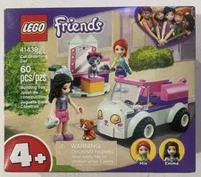 LEGO Friends 41439Cat Grooming Car NEW Factory Sealed Retired 60 Pieces Emma Mia