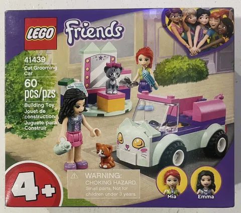 LEGO Friends 41439Cat Grooming Car NEW Factory Sealed Retired 60 Pieces Emma Mia