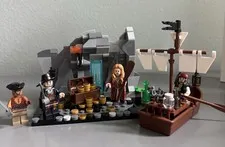 Lego Pirates Isla de Muerta MOC Barbossa Jack Sparrow Elizabeth Swann Minifigure