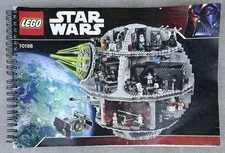 LEGO Star Wars Death Star 10188 Instruction Manual Only – Large 11x16 All Pages