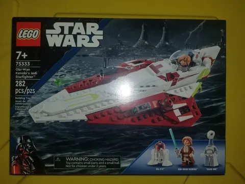 LEGO Star Wars 75333 Obi-Wan Kenobi’s Jedi Starfighter New Sealed 282pc