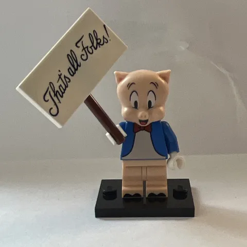 Lego Collectible Mini Figure Looney Tunes Series 1 Set 71030 Porky Pig