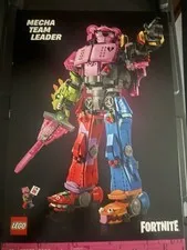 LEGO Fortnite Mecha Team Leader 77078 2503pcs Ages 18+ Box Brick Separator