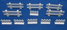 LEGO Parts Pieces Lot #5 (11 Fence Pieces)