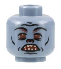 LEGO Sand Blue Harry Potter Troll Head inv.617