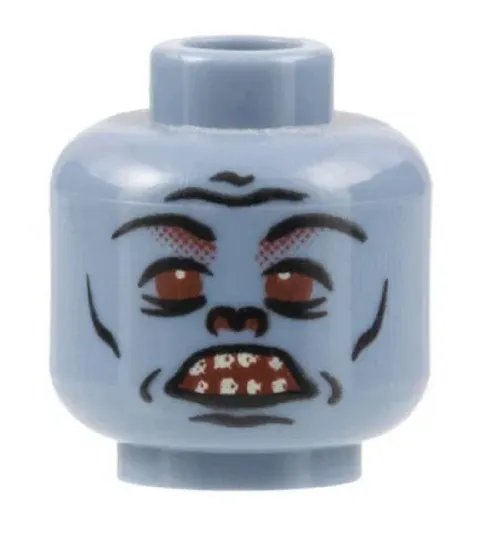 LEGO Sand Blue Harry Potter Troll Head inv.617