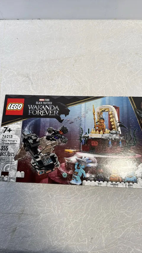 LEGO Marvel Black Panther Wakanda Forever King Namor's Throne Room 76213