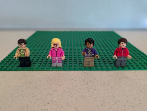 LEGO 21302 - The Big Bang Theory - Mini Figure Lot of 4 figures