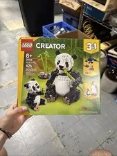 LEGO Creator 3 in 1 Wild Animals Panda Family Options Panda, Penguin, Orca 31665