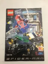 LEGO Studios 1376 Spider Man Action Studio Instruction Manual Only